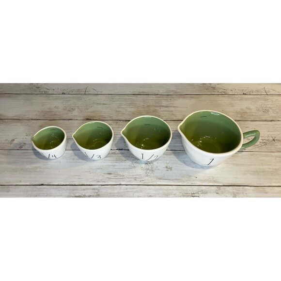 Rae Dunn Disney Tinker Bell Nesting Measuring Cup Set - Picture 4 of 11